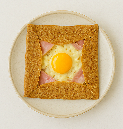 image de crêpes salées